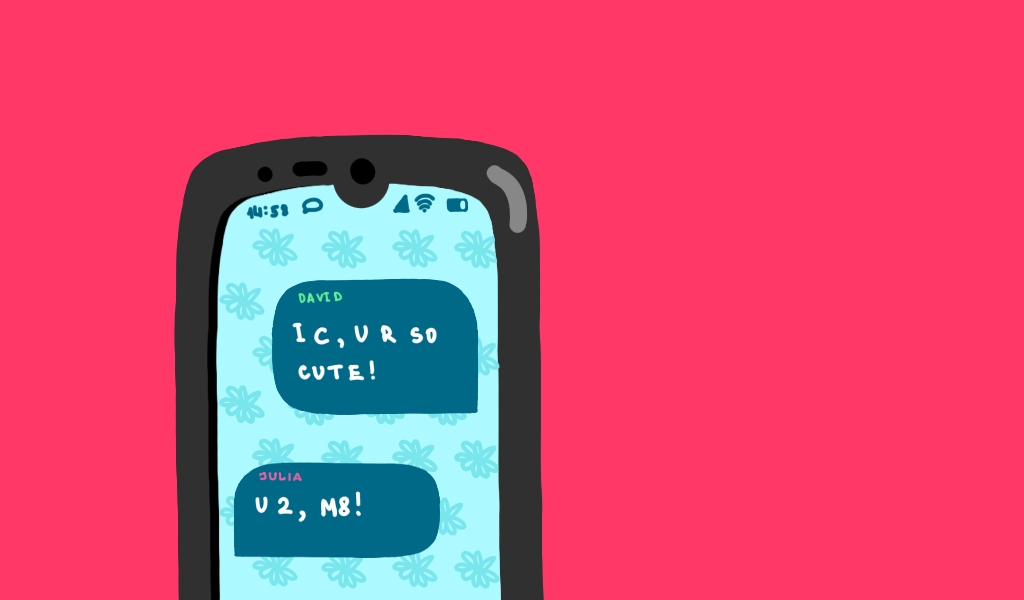 Сленг в переписке на английском: одна буква вместо целого слова!